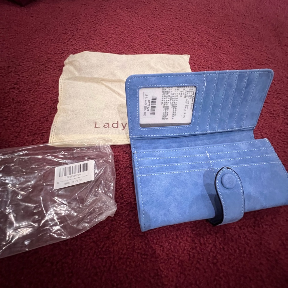 Blue Wallet - Picture 3 of 3